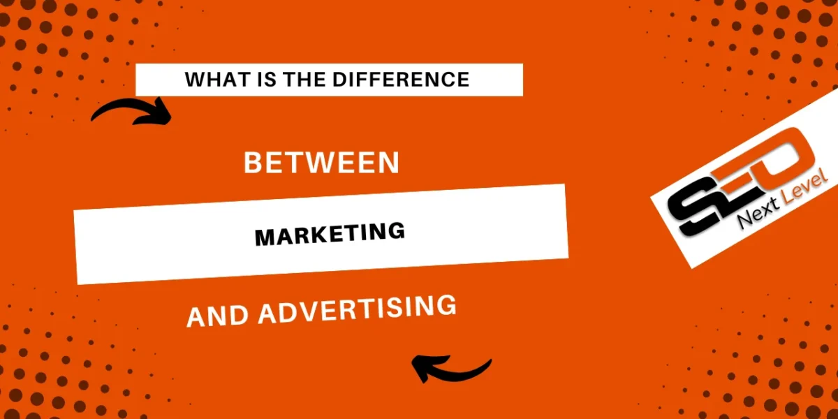what is the difference between marketing and advertising