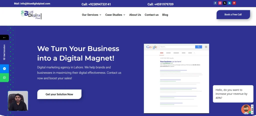 blue digital agency
