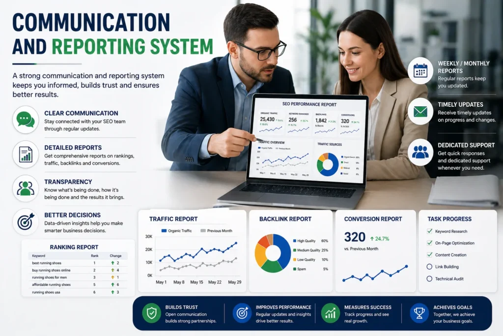 Communication and reporting system